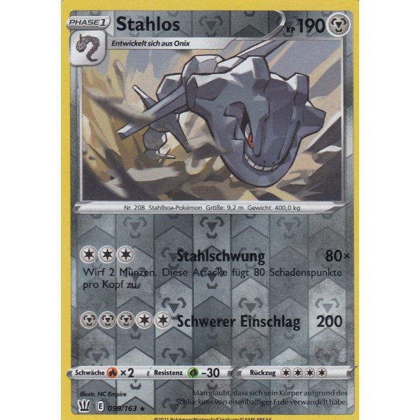 Stahlos 099/163 HOLO REVERSE HOLO