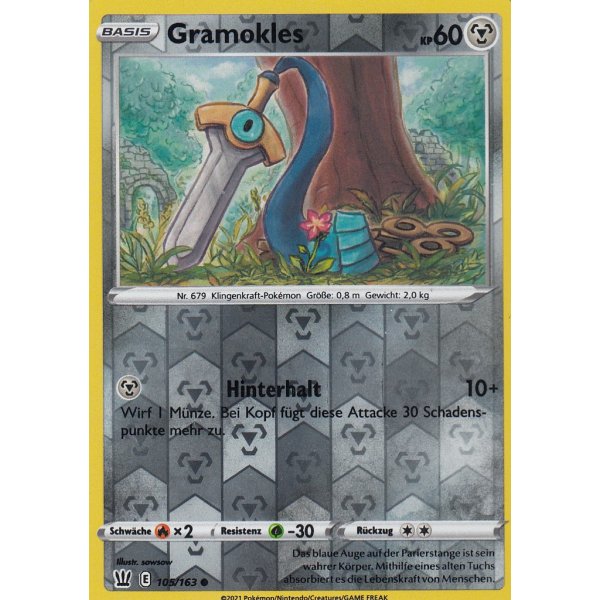 Gramokles 105/163 REVERSE HOLO