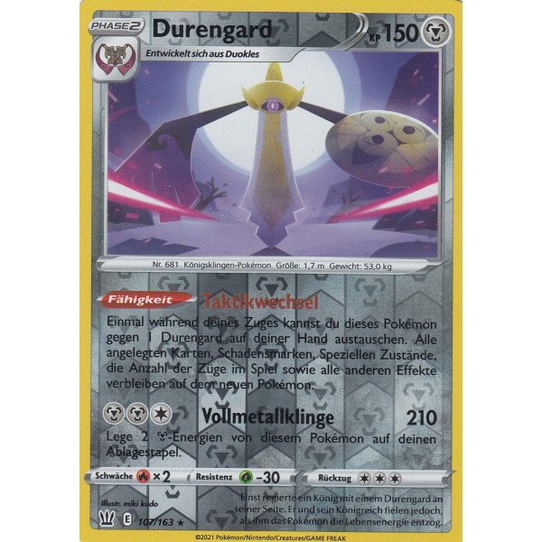 Durengard 107/163 HOLO REVERSE HOLO