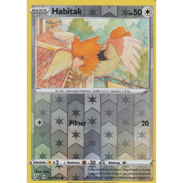 Habitak 111/163 REVERSE HOLO