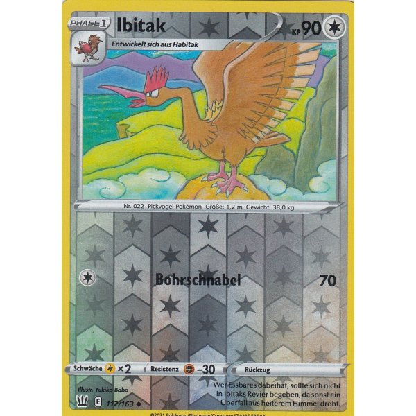 Ibitak 112/163 REVERSE HOLO