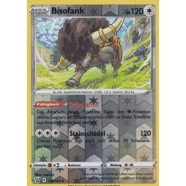 Bisofank 118/163 REVERSE HOLO