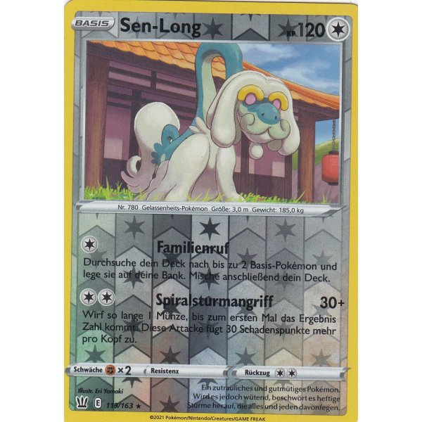 Sen-Long 119/163 REVERSE HOLO