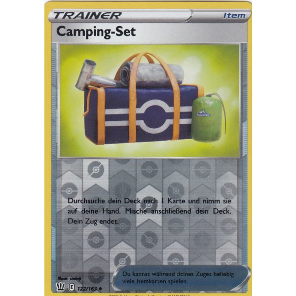 Camping-Set 122/163 REVERSE HOLO