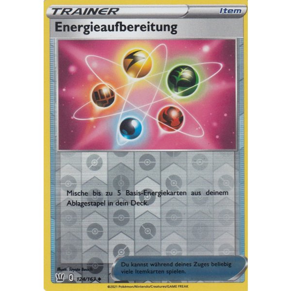 Energieaufbereitung 124/163 REVERSE HOLO