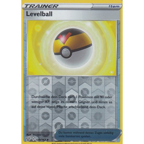 Levelball 129/163 REVERSE HOLO