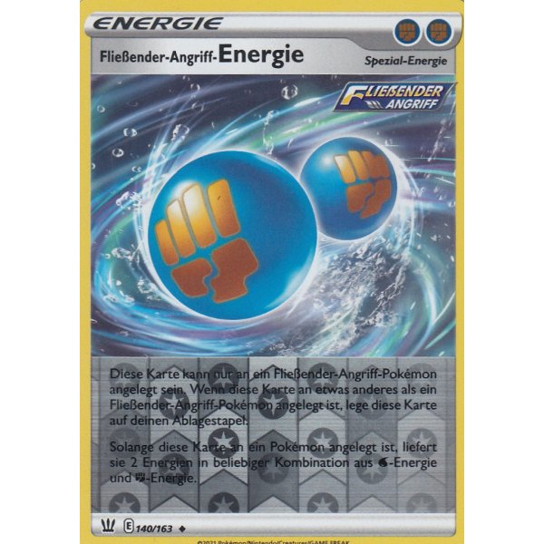 Flie&szlig;ender-Angriff-Energie 140/163 REVERSE HOLO