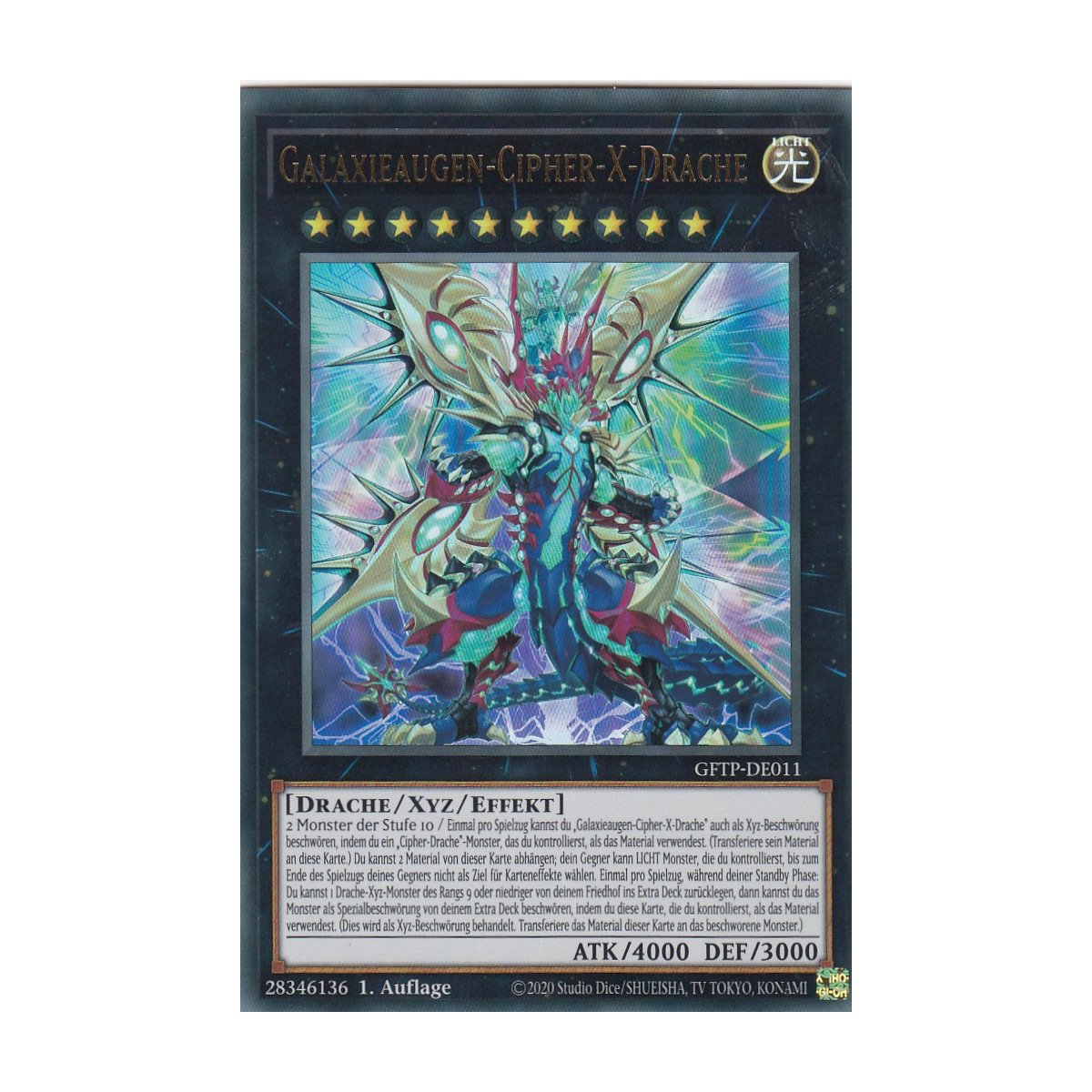 Galaxieaugen-Cipher-X-Drache GFTP-DE011 Ghosts from the Past kaufen