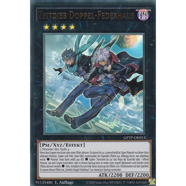 Zeitdieb Doppel-Federhaus GFTP-DE013