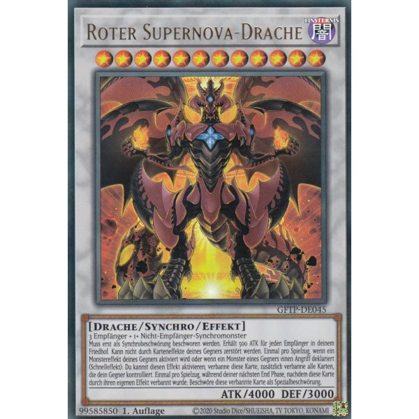 Roter Supernova-Drache GFTP-DE045