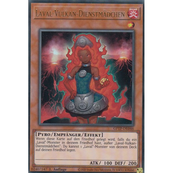 Laval-Vulkan-Dienstm&auml;dchen GFTP-DE046