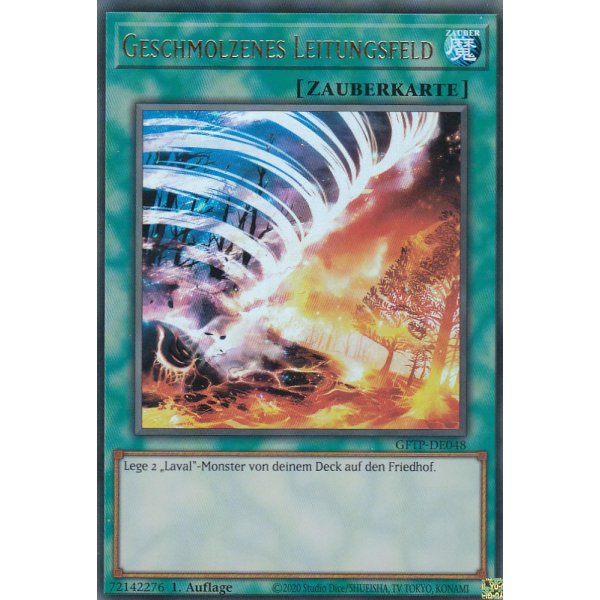 Geschmolzenes Leitungsfeld GFTP-DE048