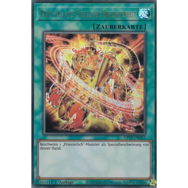 Priesterliches Siegel der &Uuml;berlegenheit GFTP-DE055