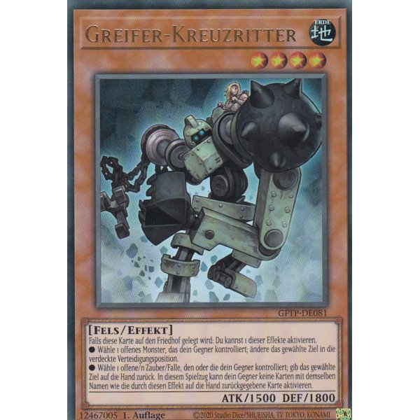 Greifer-Kreuzritter GFTP-DE081