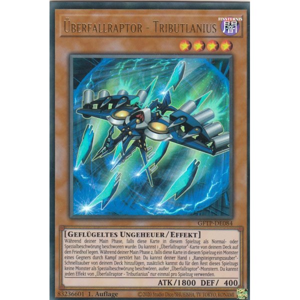 &Uuml;berfallraptor - Tributlanius GFTP-DE084