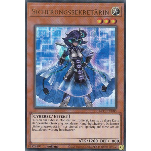 Sicherungssekret&auml;rin GFTP-DE088
