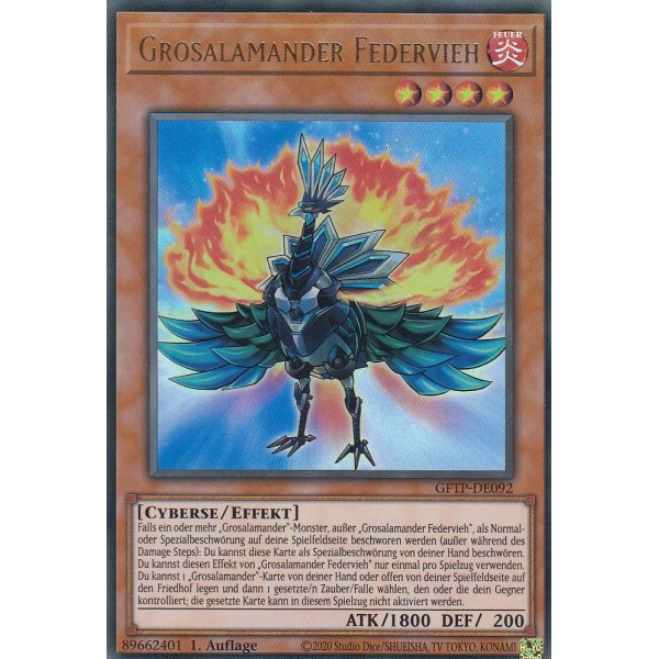 Grosalamander Federvieh GFTP-DE092