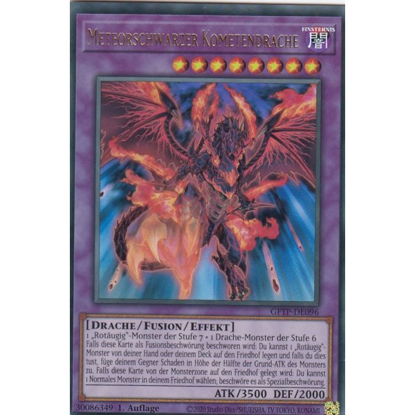 Meteorschwarzer Kometendrache GFTP-DE096