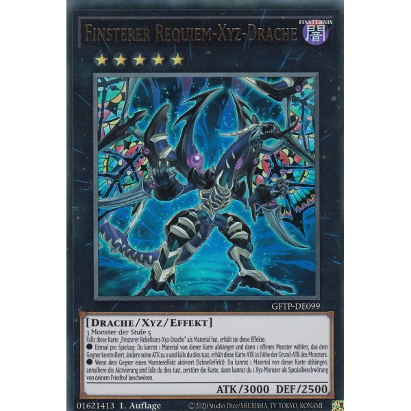 Finsterer Requiem-Xyz-Drache GFTP-DE099