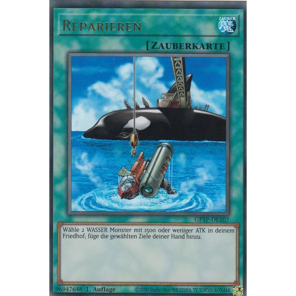 Reparieren GFTP-DE107