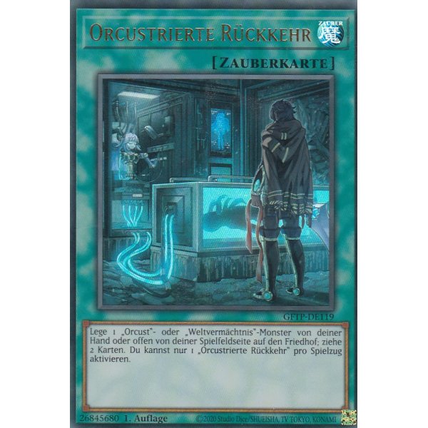 Orcustrierte R&uuml;ckkehr GFTP-DE119