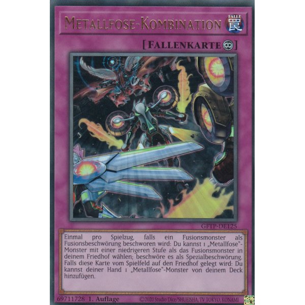 Metallfose-Kombination GFTP-DE125