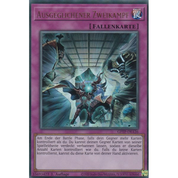 Ausgeglichener Zweikampf GFTP-DE126