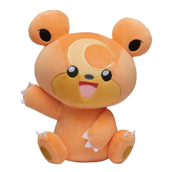 Teddiursa Pl&uuml;schfigur 20 cm - Pokemon Kuscheltier von Wicked Cool Toys