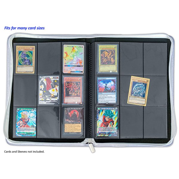 Arkero-G Premium 9-Pocket Zip Album - Wei&szlig;