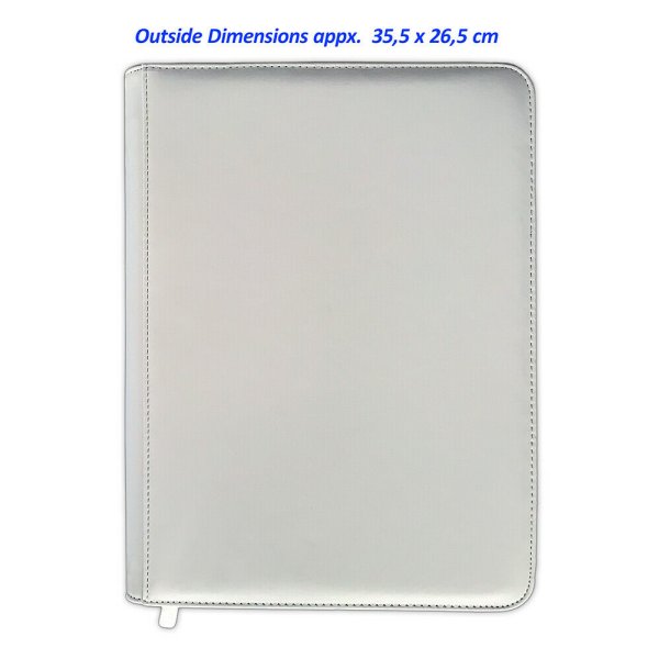 Arkero-G Premium 9-Pocket Zip Album - Wei&szlig;