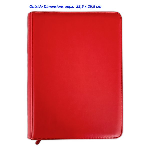 Arkero-G Premium 9-Pocket Zip Album - Rot
