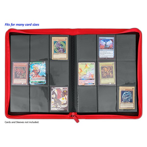 Arkero-G Premium 9-Pocket Zip Album - Rot