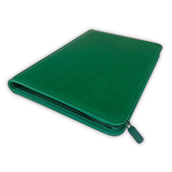 Arkero-G Premium 9-Pocket Zip Album - Gr&uuml;n
