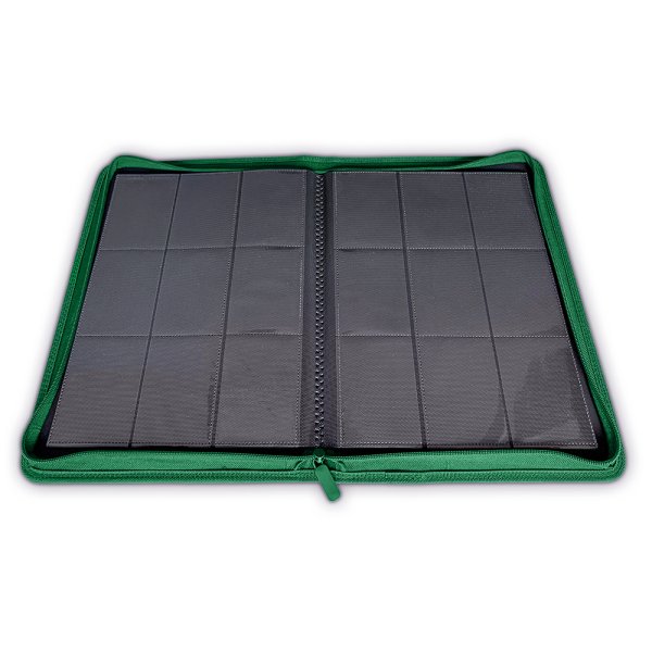 Arkero-G Premium 9-Pocket Zip Album - Gr&uuml;n