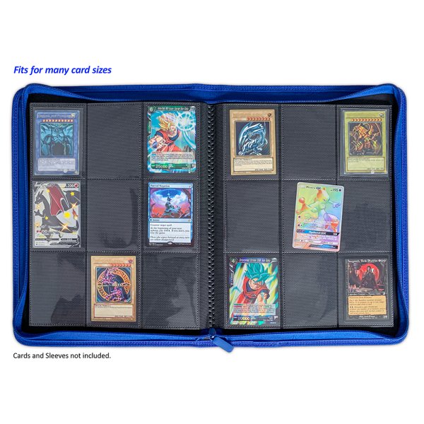 Arkero-G Premium 9-Pocket Zip Album - Blau