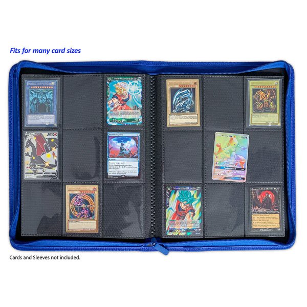 Arkero-G Premium 9-Pocket Zip Album - Blau