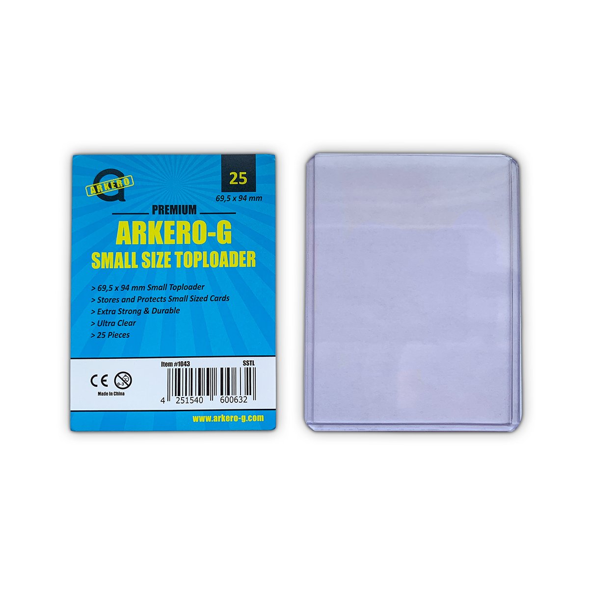 Pevné Obaly Na Karty Ultra PRO Regular Toploader - 3" X 4" Průhledné 25ks - Foto 7