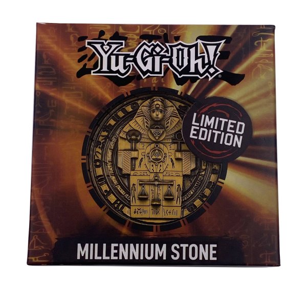 Yu-Gi-Oh! Bronze Metallplatte - Millennium Stone *LIMITIERTE EDITION*