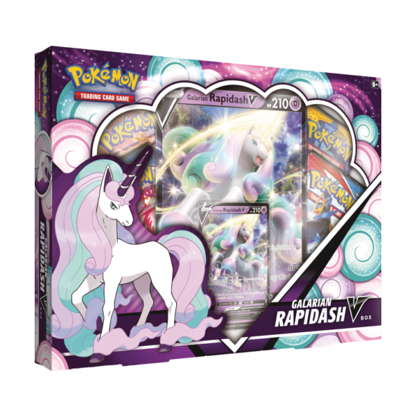 Galarian Rapidash-V  Box (englisch)
