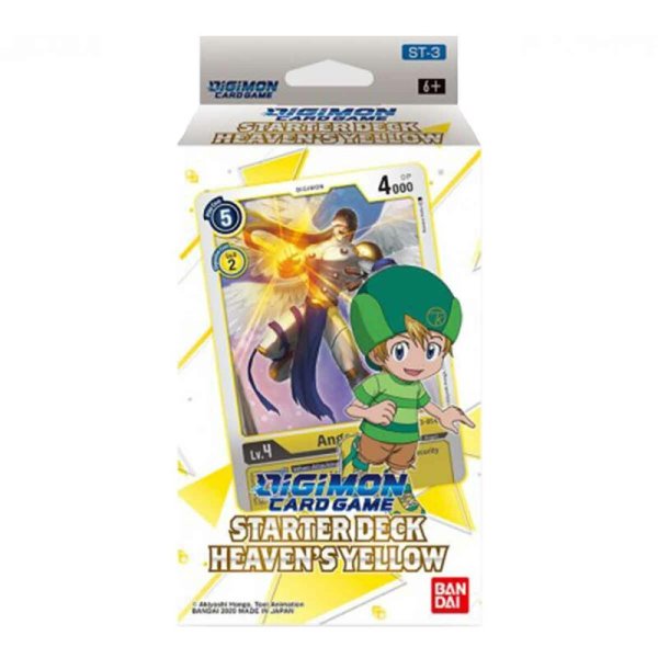 Digimon Card Game - Starter Deck - Heavens Yellow - ST-3 EN