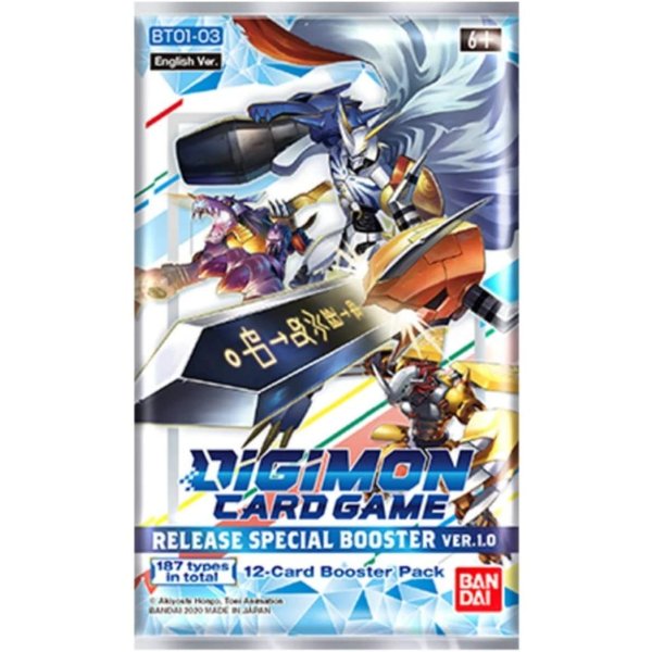 Digimon Card Game - Release Special Booster Display Version 1.0 BT01-03 EN