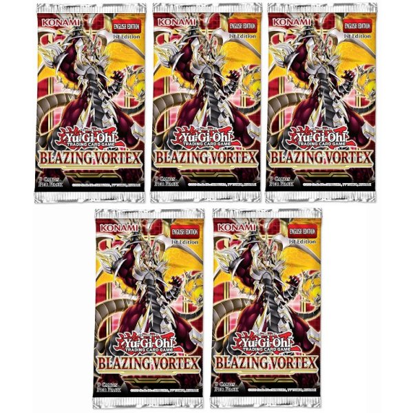 5x Blazing Vortex Booster (englisch)