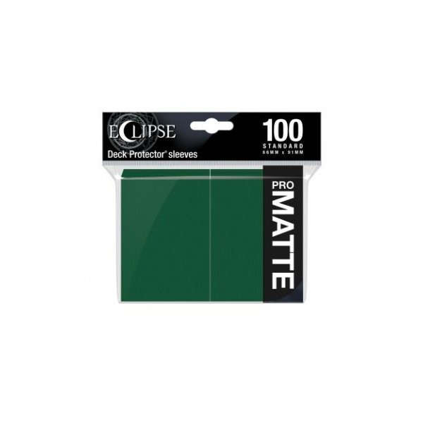 Ultra Pro Eclipse Sleeves - Gr&uuml;n Matt (100 Kartenh&uuml;llen)