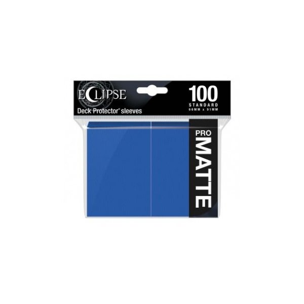 Ultra Pro Eclipse Sleeves - Blau Matt (100 Kartenh&uuml;llen)