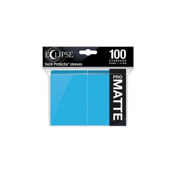 Ultra Pro Eclipse Sleeves - Himmelblau Matt (100 Kartenh&uuml;llen)
