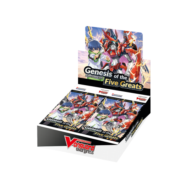 Cardfight!! Vanguard overDress - Booster Display: Genesis of the Five Greats