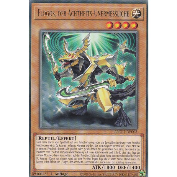 Flogos, Der Achtheits-Unermessliche ANGU-DE003