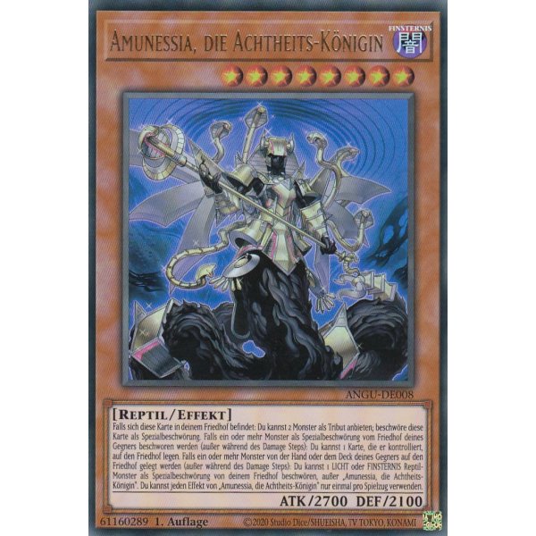 Amunessia, Die Achtheits-K&ouml;nigin ANGU-DE008