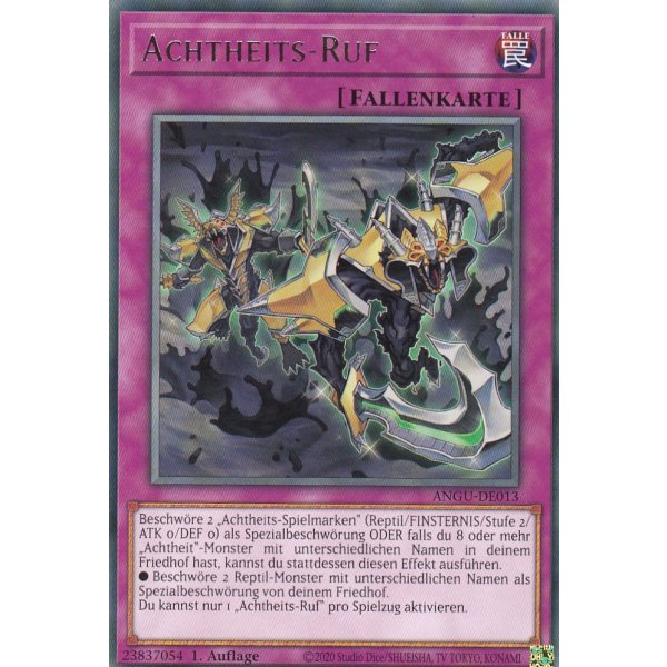 Achtheits-Ruf ANGU-DE013
