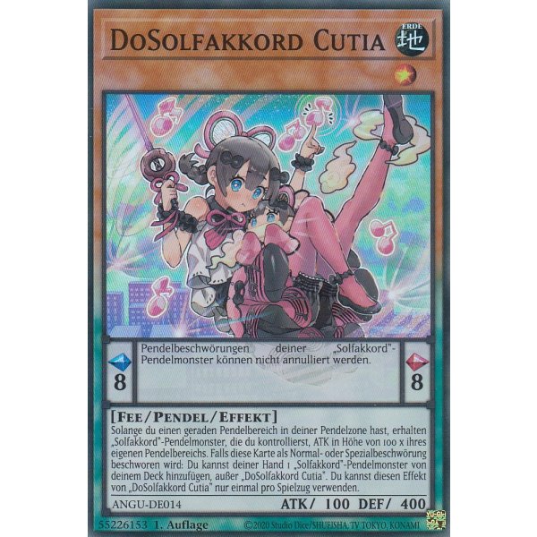 DoSolfakkord Cutia ANGU-DE014